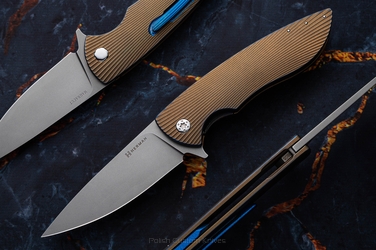 NÓŻ SKŁADANY FOLDER STING #0805 MAGNACUT HERMAN KNIVES