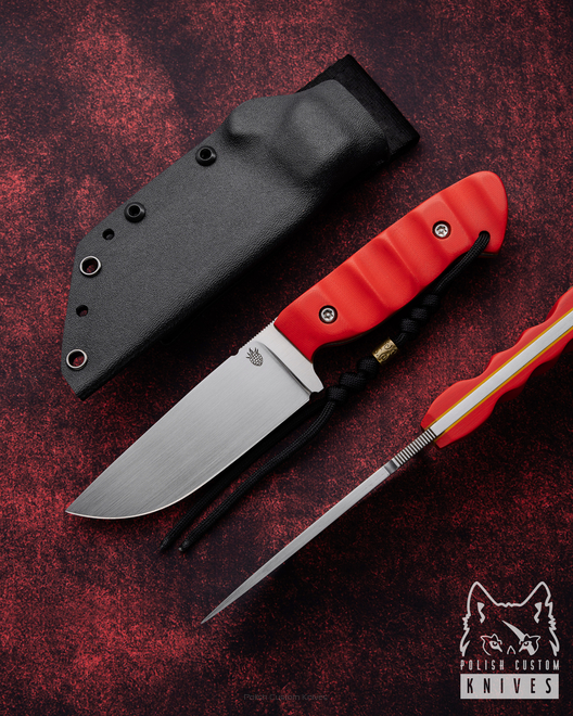 NÓŻ SURVIVALOWY RED FRIEND 1 K110 D2 G10 BM