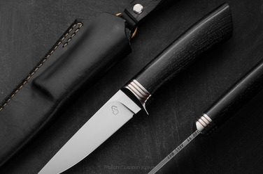 NÓŻ MYŚLIWSKI HUNTER 10 S90V CZARNY GRAB MOONSHINE KNIVES