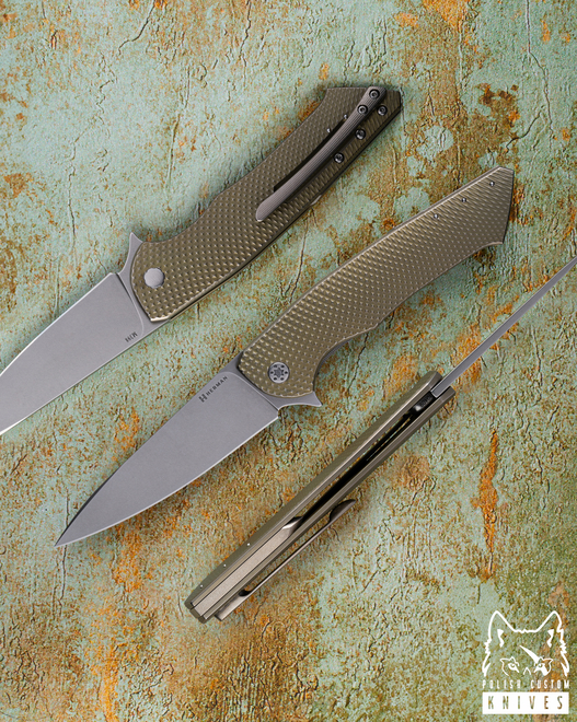 NÓŻ SKŁADANY FOLDER SLIM 409 M398 HERMAN KNIVES