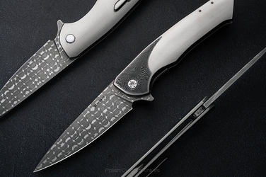 NÓŻ SKŁADANY FOLDER SLIM #0711 VEGAS FORGE HALF DRESS HERMAN KNIVES