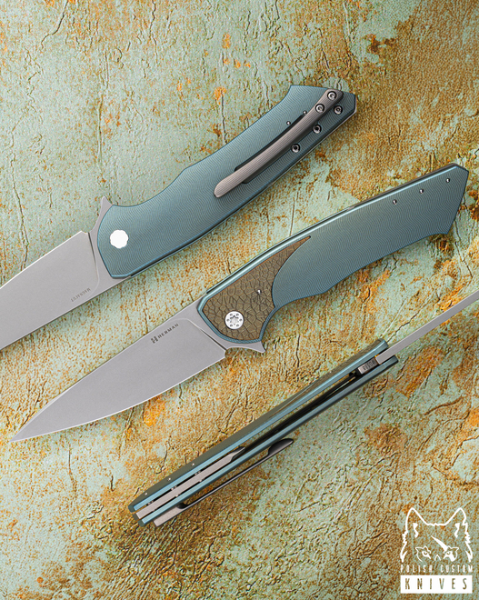 NÓŻ SKŁADANY FOLDER SLIM #0588 MAGNACUT HERMAN KNIVES