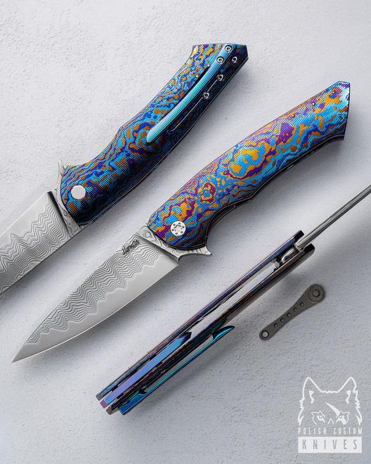 NÓŻ SKŁADANY FOLDER SLIM 2 GRIMAKO TIMASCUS HERMAN