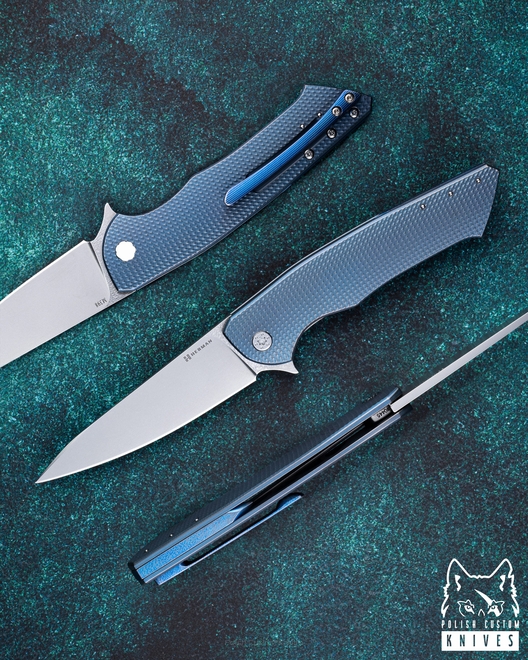 NÓŻ SKŁADANY FOLDER SLIM 445 M398 HERMAN KNIVES