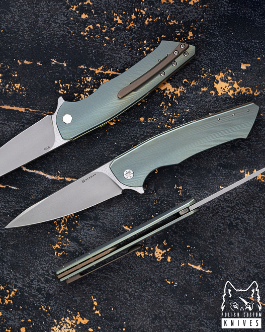 NÓŻ SKŁADANY FOLDER SLIM #0622 M390 HERMAN KNIVES