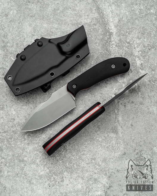 NÓŻ EDC, SURVIVALOWY CWANIAK 95 ELMAX G10 AK