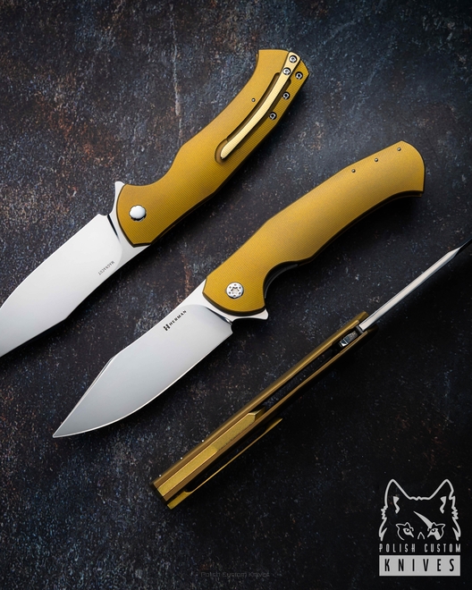 NÓŻ SKŁADANY FOLDER MANTIS #0337 MAGNACUT HERMAN KNIVES