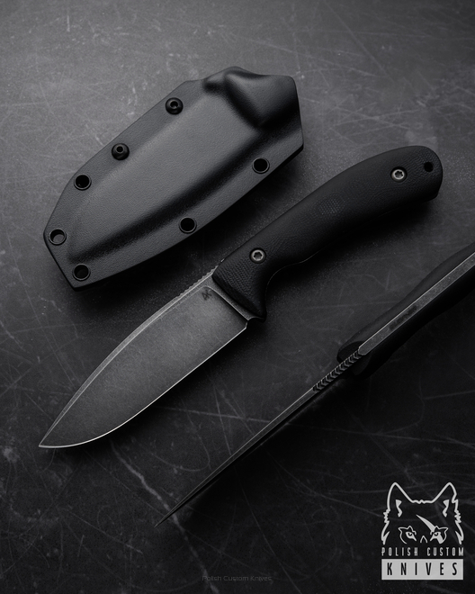 NÓŻ SURVIVALOWY EDC FLINT 18 SLEIPNER G10 AK KNIVES