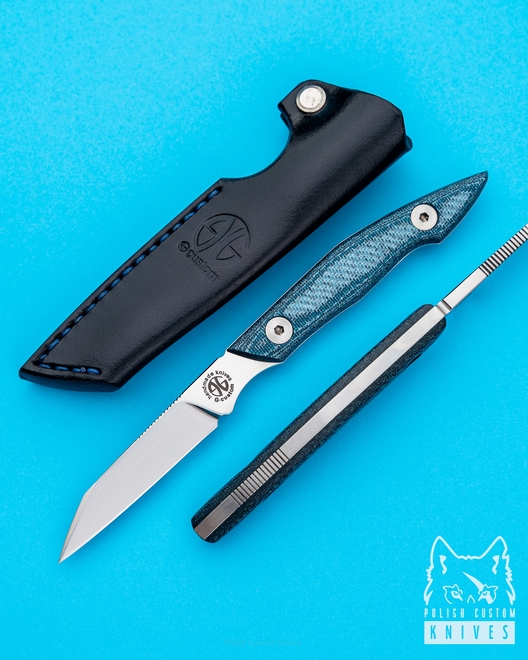 NÓŻ EDC, NECK COVID M390 G-CUSTOM 