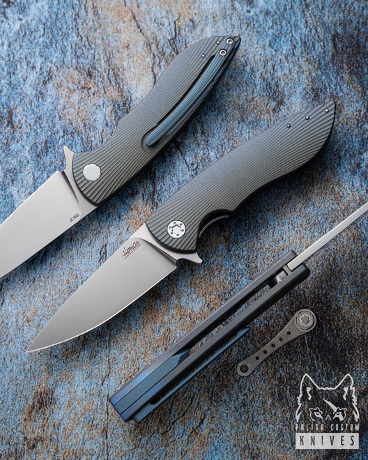 NÓŻ SKŁADANY FOLDER MICRO STING 132 RWL34 HERMAN KNIVES