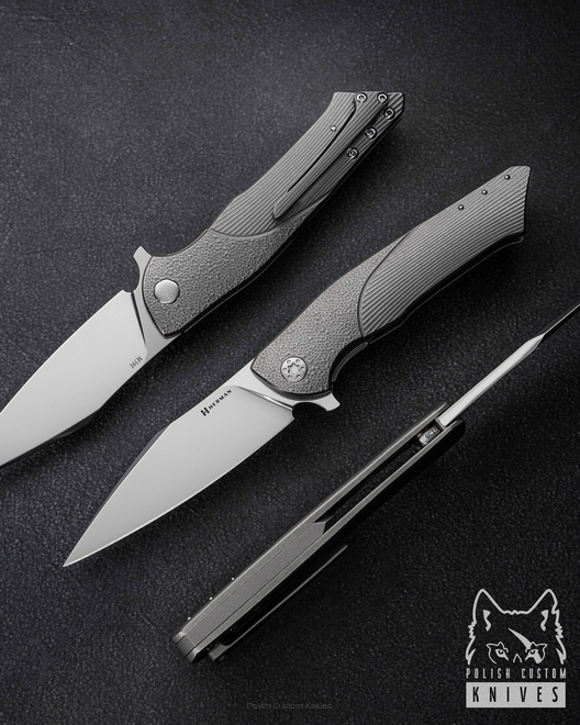 NÓŻ SKŁADANY FOLDER BEE #0138 M398 HERMAN KNIVES