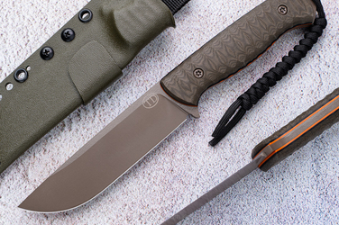 NÓŻ SURVIVALOWY RATEL II 30 MICARTA  NMV TD