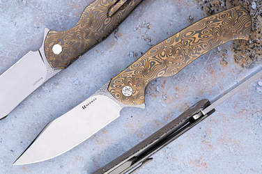 NÓŻ SKŁADANY FOLDER MANTIS #0334 MAGNACUT HERMAN KNIVES