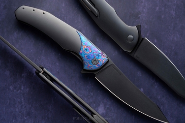 NÓŻ SKŁADANY FOLDER ISHTAR #0595 M398 DLC LEWORĘCZNY HERMAN KNIVES