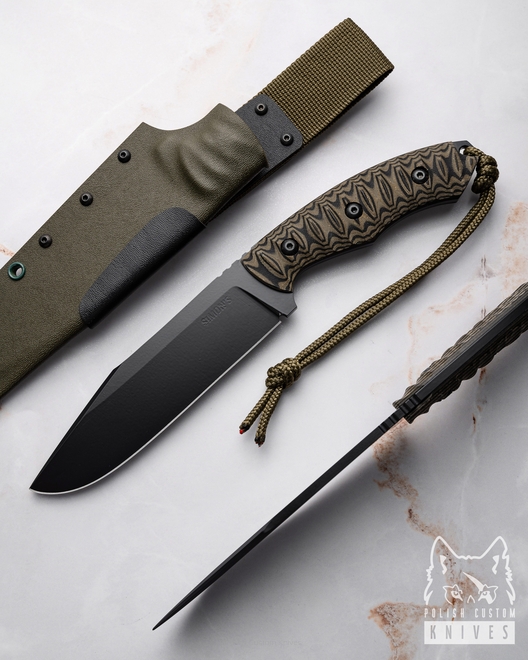NÓŻ SURVIVALOWY TAKTYCZNY BOR 1 O2 MICARTA SIMON'S