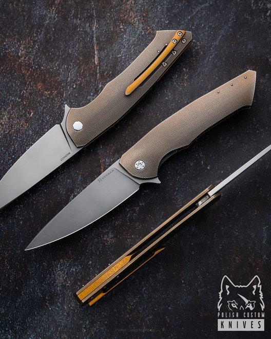 NÓŻ SKŁADANY FOLDER SLIM 335 MAGNACUT HERMAN KNIVES
