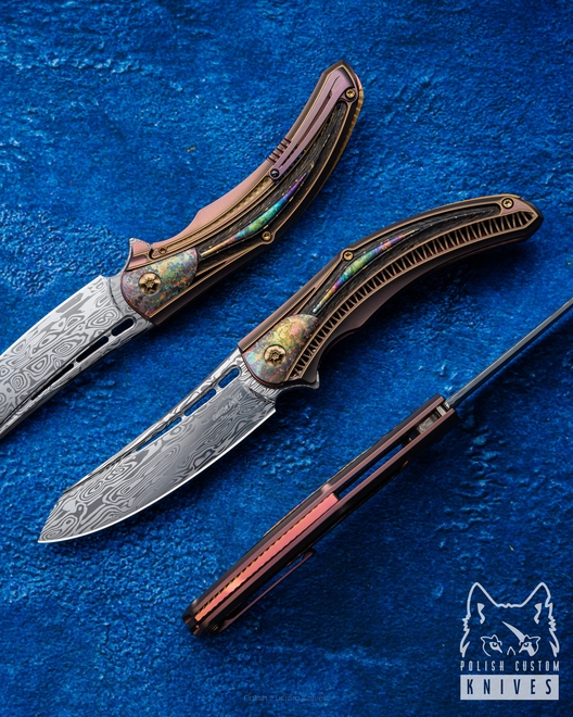 NÓŻ SKŁADANY FOLDER IRONBELLY #9 of 33 BIFROST LESBAR KNIVES
