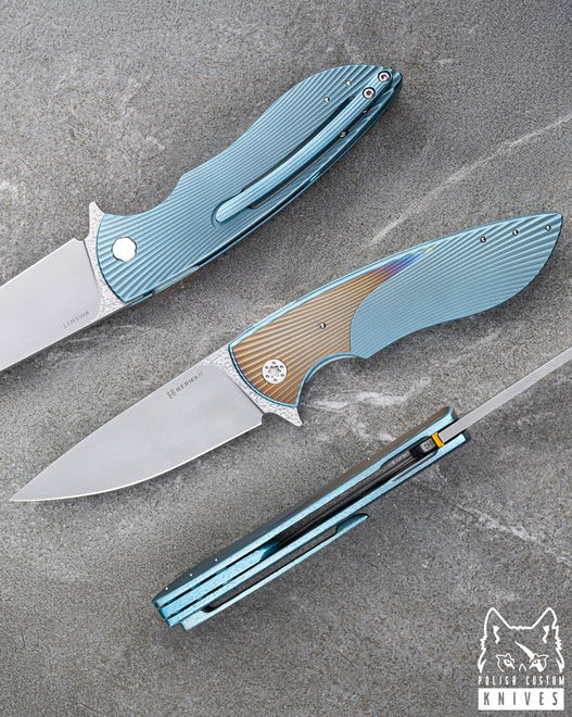 NÓŻ SKŁADANY FOLDER STING #0840 MAGNACUT HERMAN KNIVES