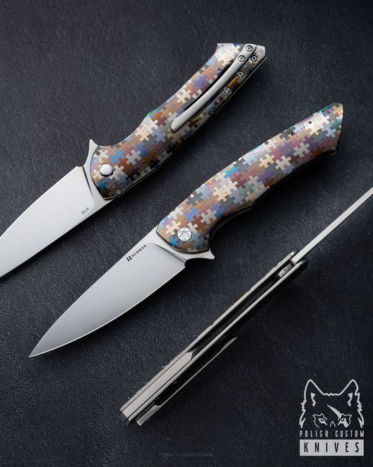 NÓŻ SKŁADANY FOLDER SLIM 418 M398 HERMAN KNIVES