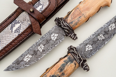 NÓŻ KOLEKCJONERSKI  CRUSADER MAMMOTH MICHO