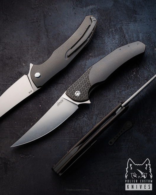 NÓŻ SKŁADANY FOLDER ISHTAR 310 M398 HERMAN KNIVES