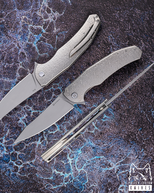 NÓŻ SKŁADANY FOLDER ISHTAR 586 M398 HERMAN KNIVES