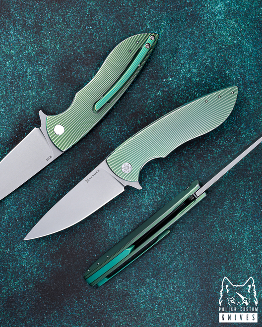 NÓŻ SKŁADANY FOLDER STING 684 M398 HERMAN KNIVES