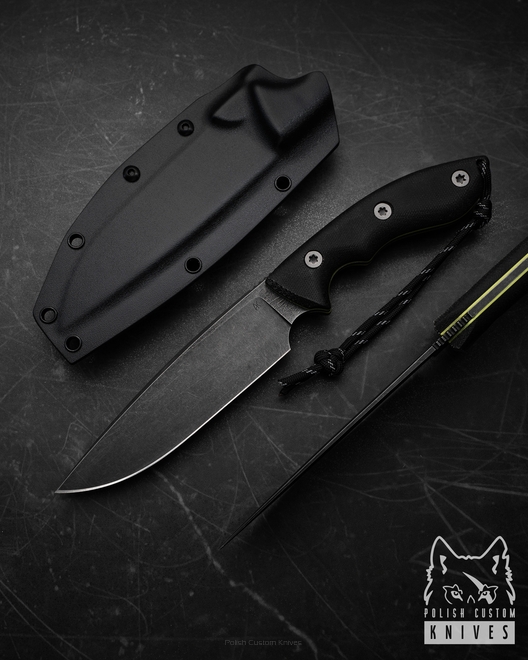 NÓŻ SURVIVALOWY TAKTYCZNY MIKKO 6 K720 OKSYDA O2 G10 AK KNIVES
