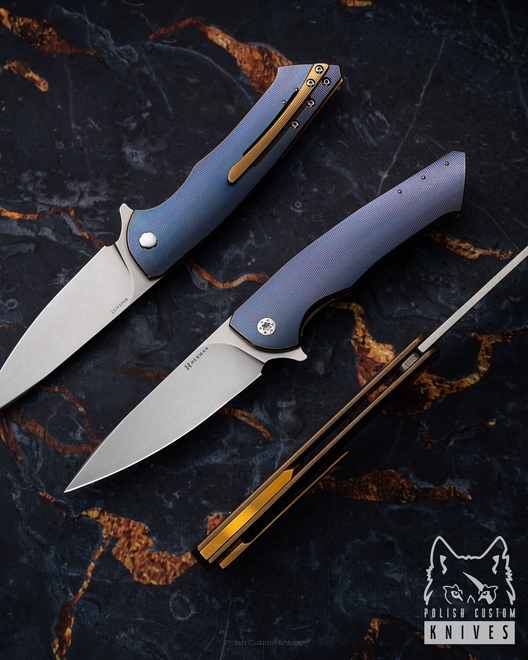 NÓŻ SKŁADANY FOLDER SLIM #0659 MAGNACUT HERMAN KNIVES