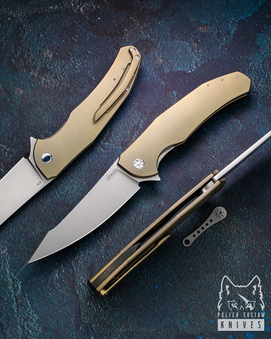 NÓŻ SKŁADANY FOLDER ISHTAR 76 M390 HERMAN