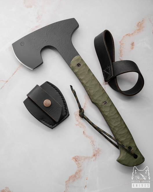 TOPOREK VULCAN 1 51CrV4 6150 G10 CERAKOTE VULTUR KNIVES