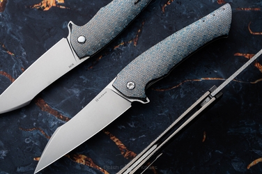 NÓŻ SKŁADANY FOLDER OVIUM GENERACJA 2 #0144 M398 TESSERACT HERMAN KNIVES
