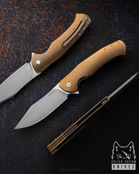 NÓŻ SKŁADANY FOLDER MANTIS #0364 M398 HERMAN KNIVES