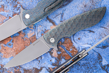 NÓŻ SKŁADANY FOLDER STING #0834 MAGNACUT TESSERACT ( C0036 ) HERMAN KNIVES