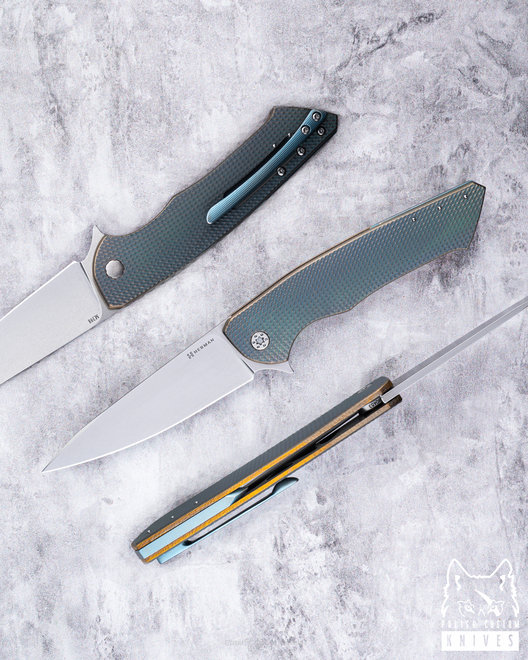 NÓŻ SKŁADANY FOLDER SLIM 453 M398 HERMAN KNIVES