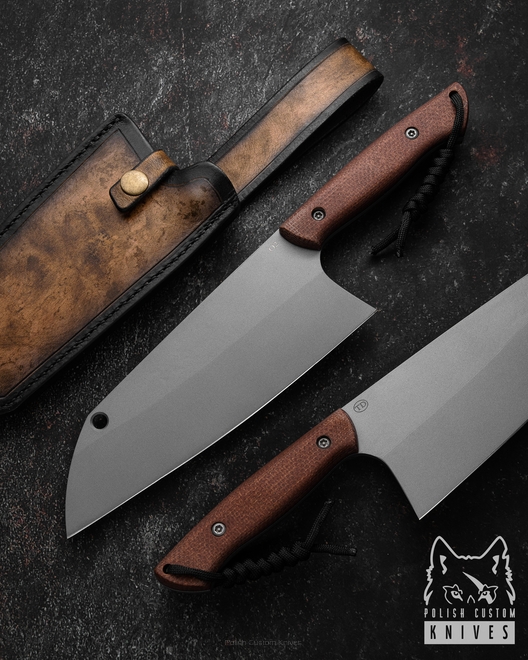 NÓŻ SURVIVALOWY KUCHENNY TASAK SERBSKI MODERN SERB 2 O2 MICARTA TD