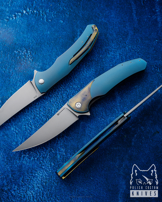 NÓŻ SKŁADANY FOLDER ISHTAR 601 M398 HERMAN KNIVES