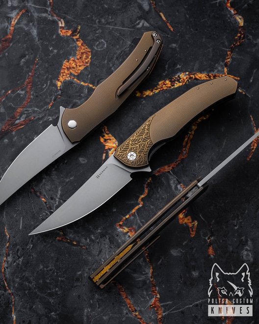 NÓŻ SKŁADANY FOLDER ISHTAR #0730 MAGNACUT HERMAN KNIVES