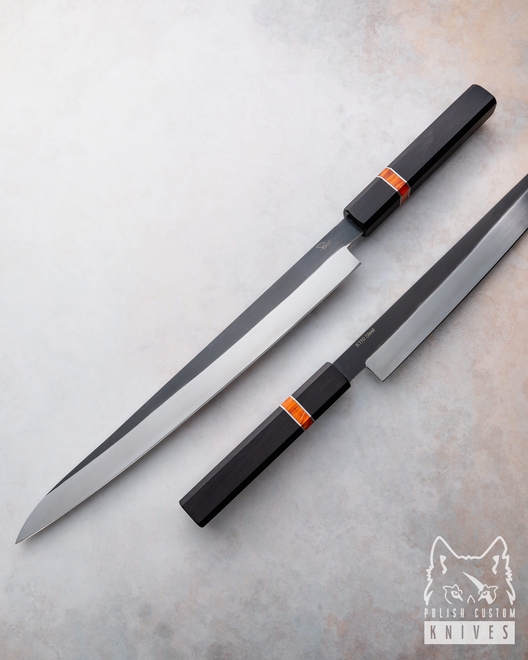 NÓŻ KUCHENNY SUJIHIKI 290 5 K110 D2 PABIŚ KNIVES