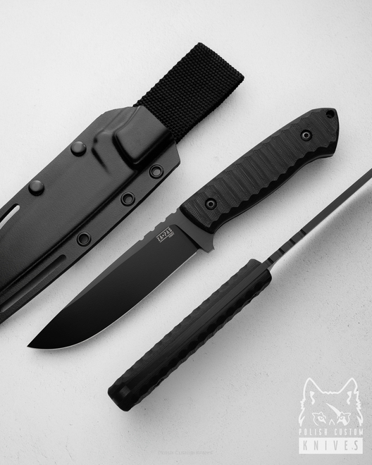 NÓŻ SURVIVALOWY BUSHCRAFTOWY ULTRA OUTDOOR 6 NMV G10 CERAKOTE ZAPAS KNIVES