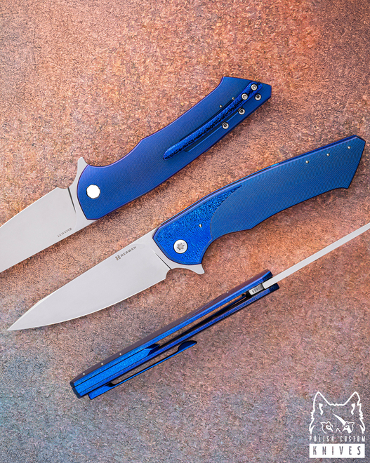 NÓŻ SKŁADANY FOLDER SLIM #0665 MAGNACUT HERMAN KNIVES