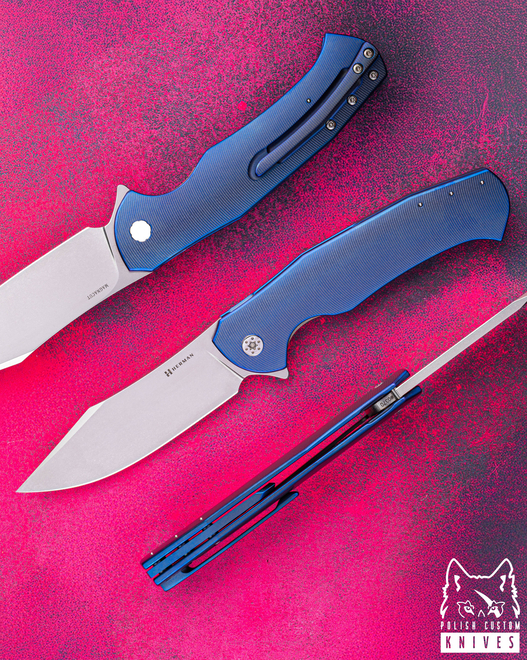 NÓŻ SKŁADANY FOLDER MANTIS #0370 MAGNACUT HERMAN KNIVES