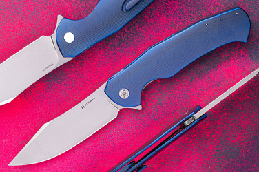 NÓŻ SKŁADANY FOLDER MANTIS #0370 MAGNACUT HERMAN KNIVES