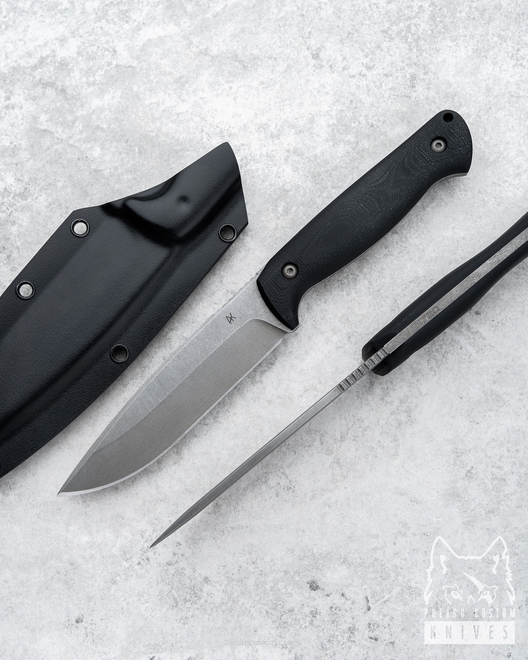 NÓŻ SURVIVALOWY AGOR EDC 120 O2 G10 LOW GRIND AK