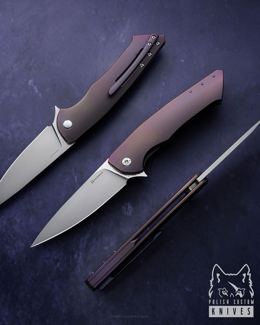 NÓŻ SKŁADANY FOLDER SLIM #0519 MAGNACUT HERMAN KNIVES
