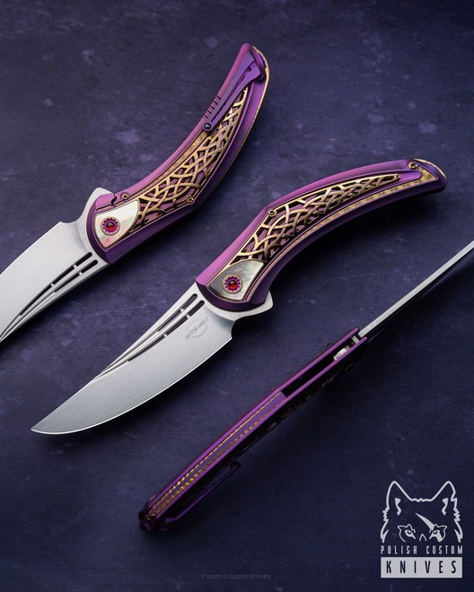 NÓŻ SKŁADANY FOLDER OLVAR #6 OF 33 RWL34 LESBAR KNIVES