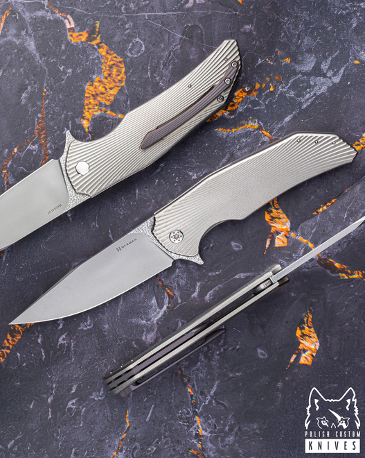 NÓŻ SKŁADANY FOLDER DRAGONFLY #0441 MAGNACUT HERMAN KNIVES