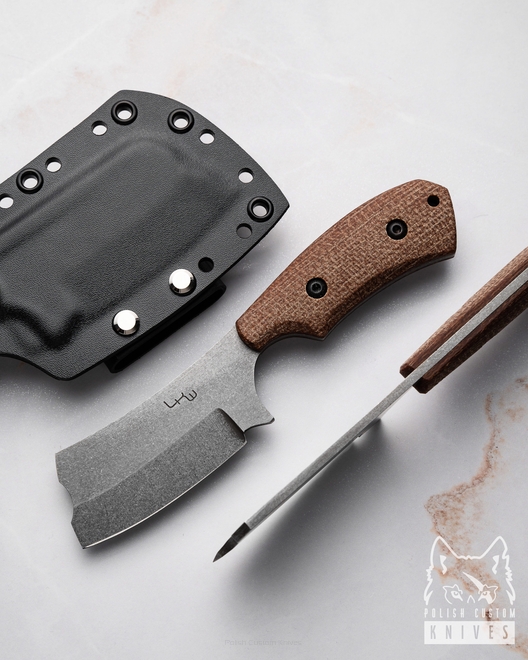NÓŻ EDC SMILING MONSTER MICARTA LKW