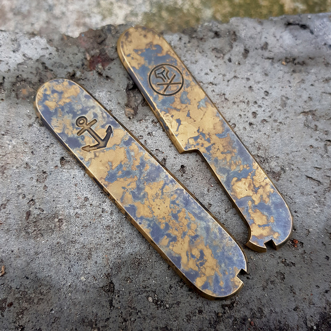 Okładziny do scyzoryka Victorinox 91mm Kotwica 155