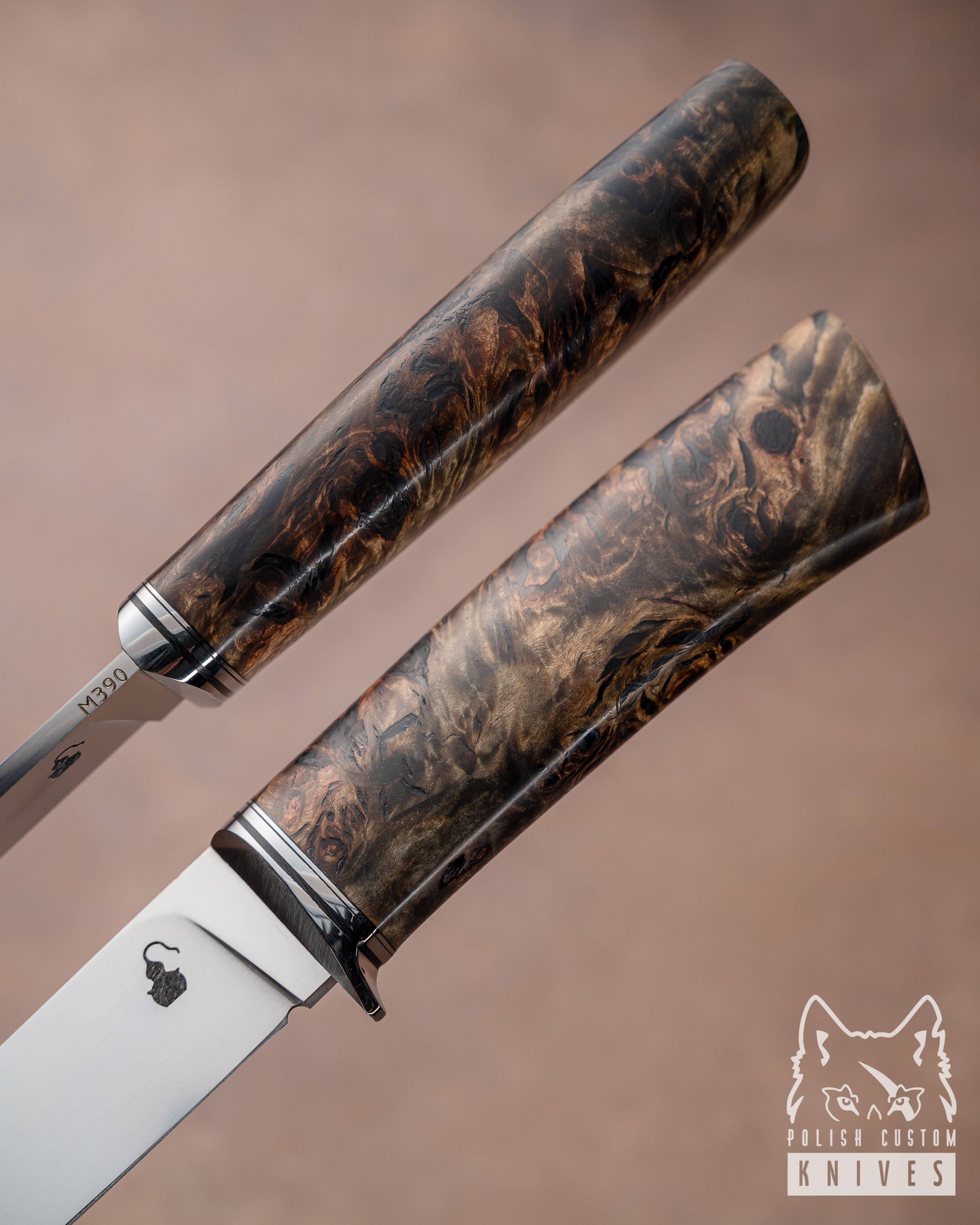 Kup NÓŻ MYŚLIWSKI HUNTER 3 M390 BRZOZA KARELSKA MOONSHINE